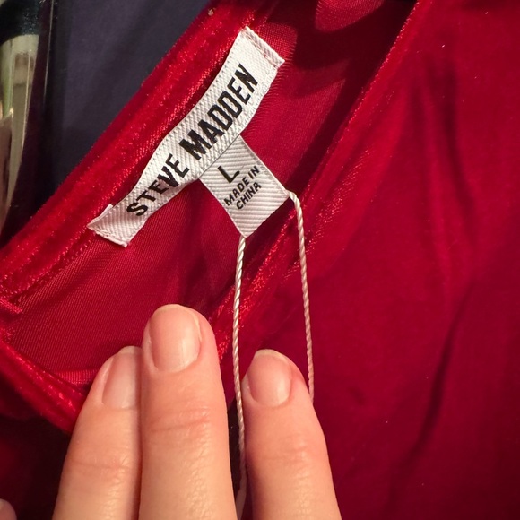 Steve Madden Red Mini Dress - Picture 3 of 3